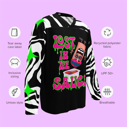 Lost In The Sauce Rave Jersey | Hockey