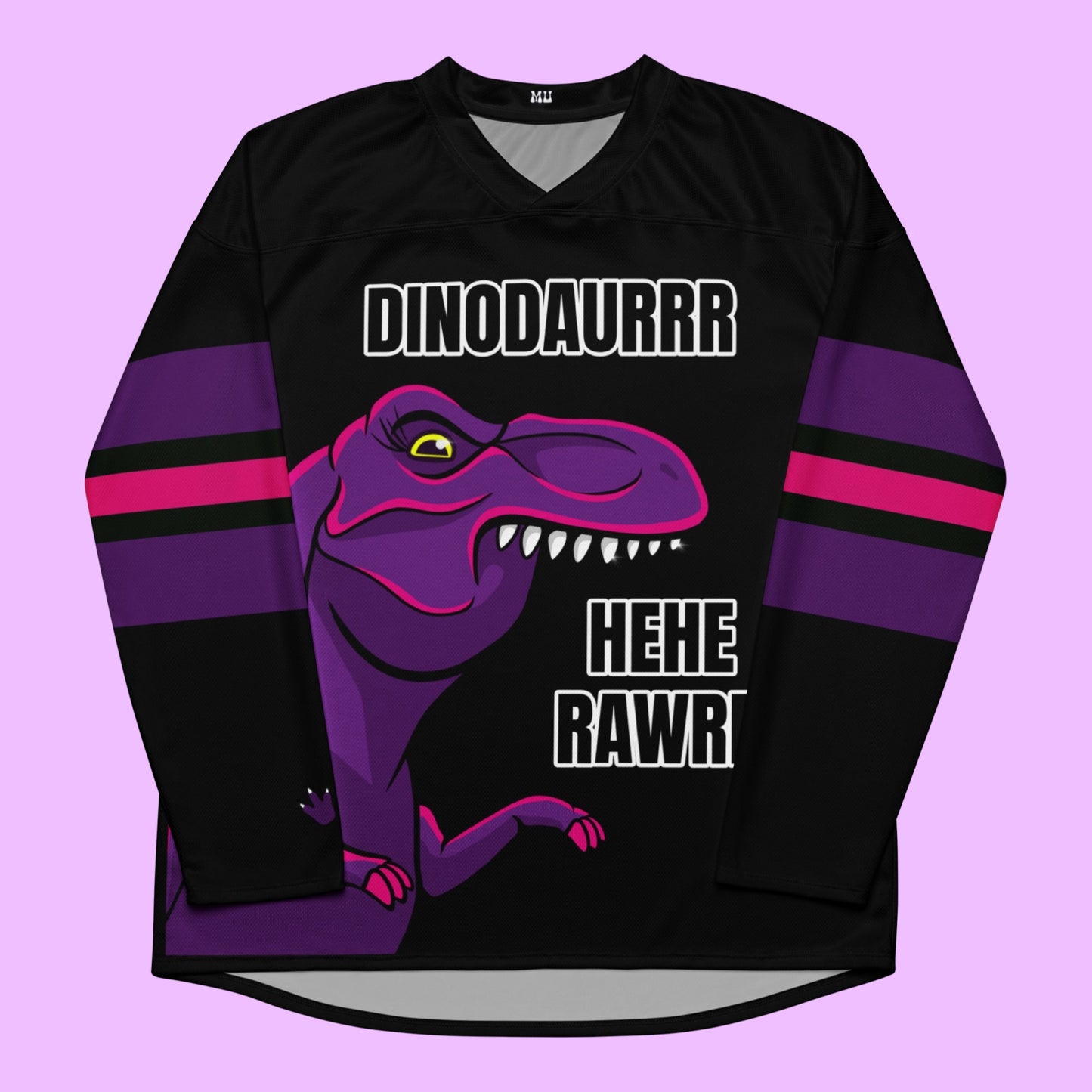 Derpy Dino Lost Lands Hockey Rave Jersey