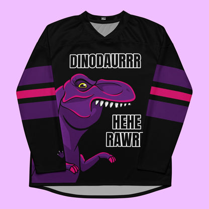 Derpy Dino Lost Lands Hockey Rave Jersey