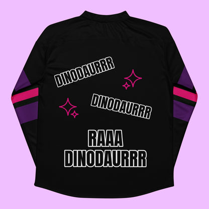 Derpy Dino Lost Lands Hockey Rave Jersey