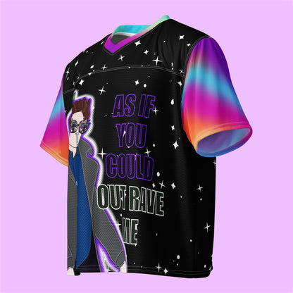 As If You Could Out Rave Me Boxy Football Rave Jersey