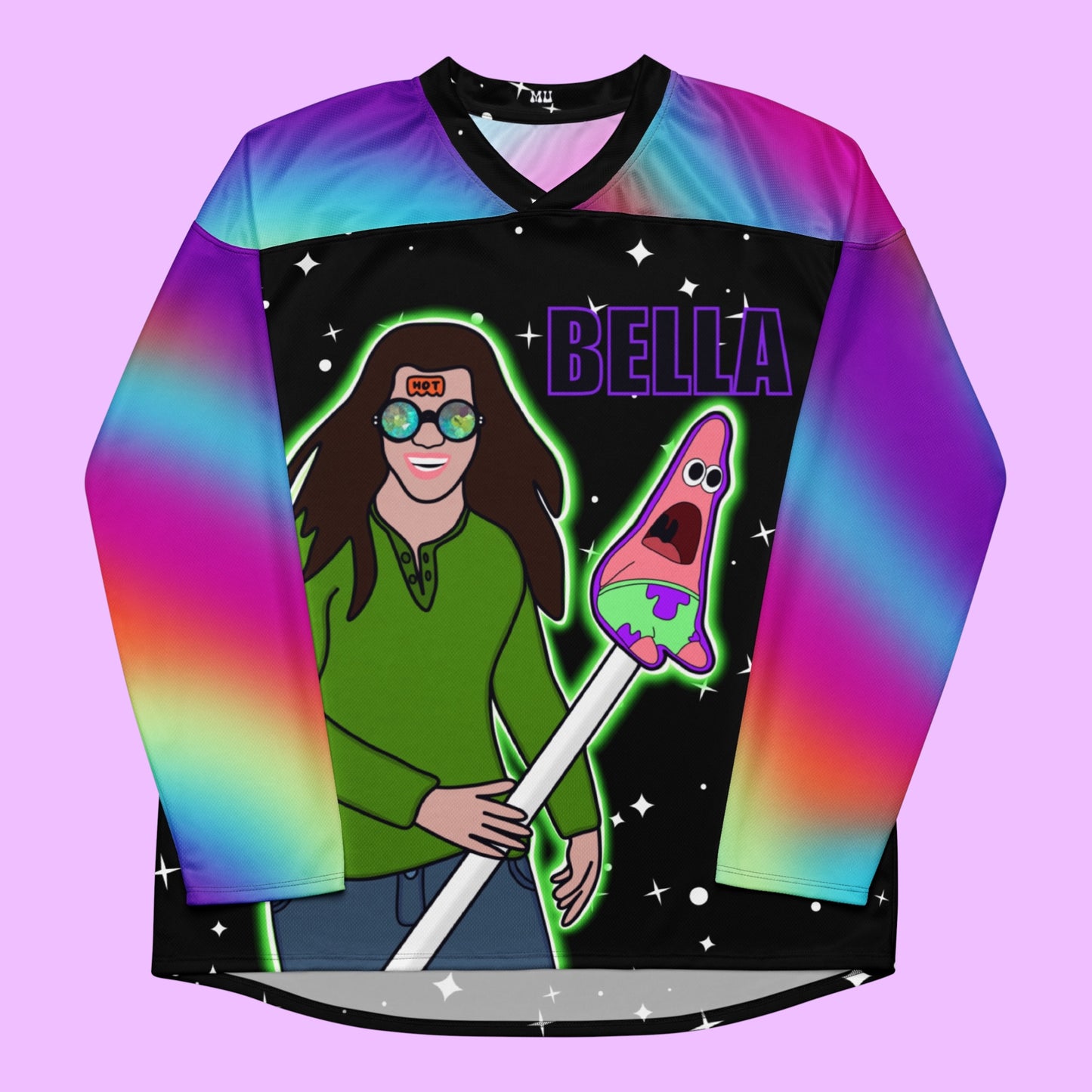 Where Have You Been Raving Loca Rave Hockey Jersey