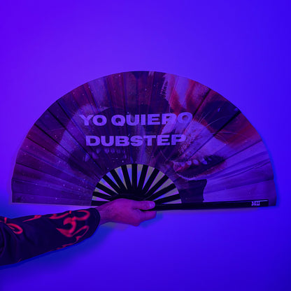Yo Quiero Dubstep Rave Clack Fan studio shot