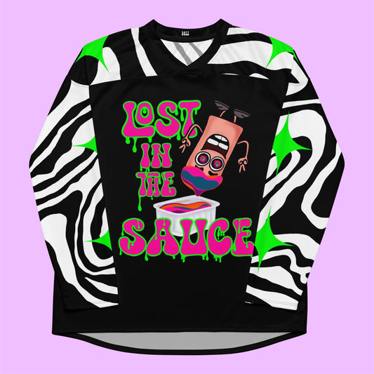 Lost In The Sauce Rave Jersey | Hockey