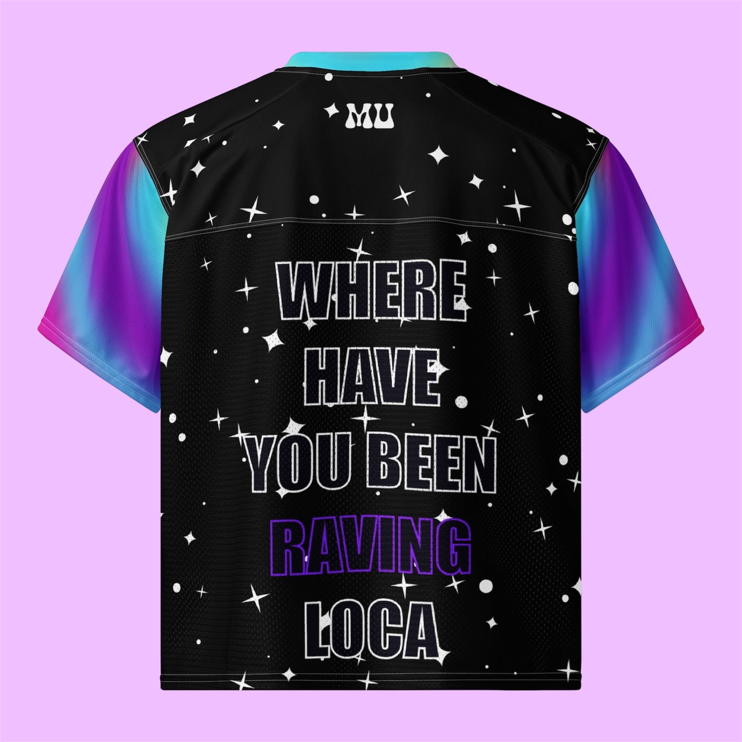 Where Have You Been Raving Loca Jacob Rave Boxy football jersey