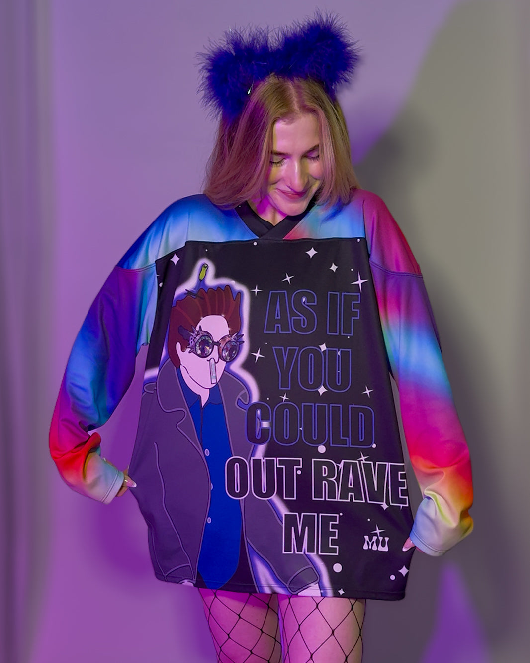 As If You Could Out Rave Me Hockey Jersey