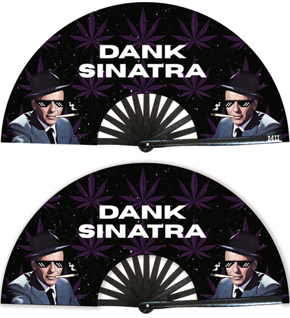 Dank Sinatra Rave Clack Fan mockup art