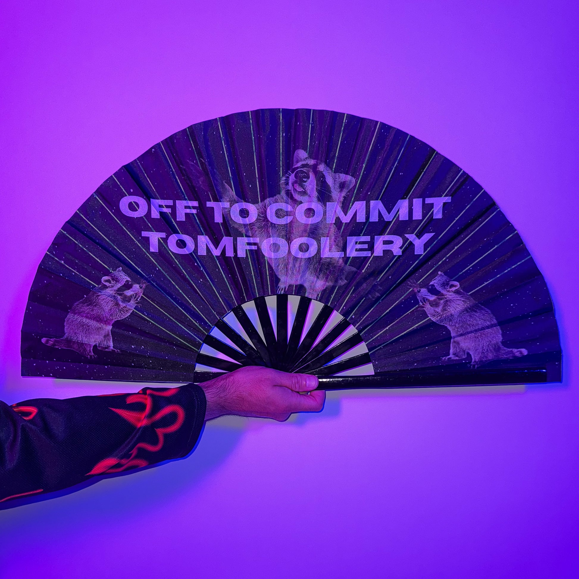 Commit Tomfoolery Rave Clack Fan studio shot
