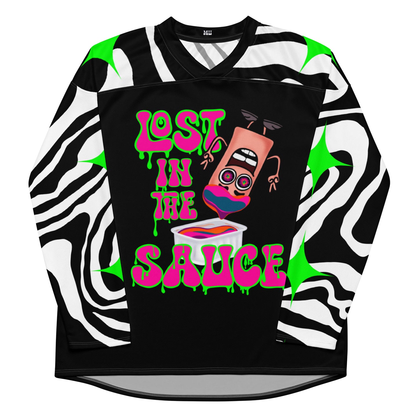 Lost In The Sauce Rave Jersey Mockup front