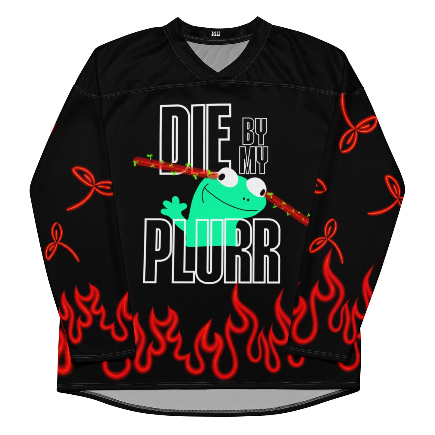 Die By My PLURR Rave Jersey mockup front