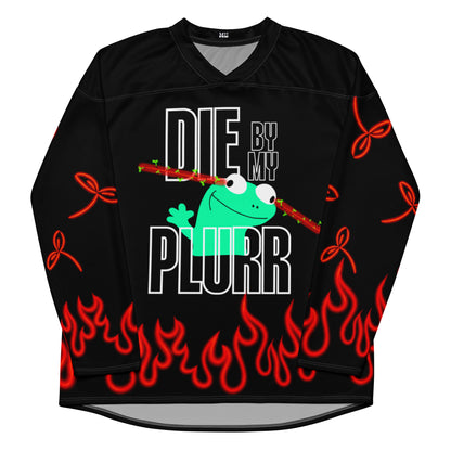Die By My PLURR Rave Jersey mockup front