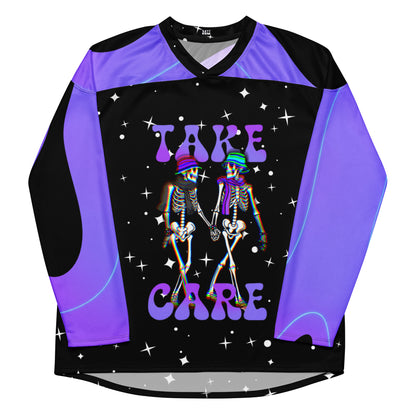 Take Care Rave Jersey mockup front
