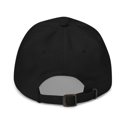 On My Worst Behavior Alt Dad Hat mockup back